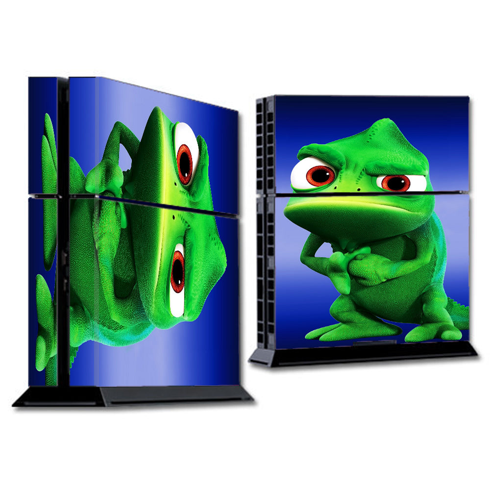  Green Dino, Dinosaur, Gecko,Lizard Sony Playstation PS4 Skin