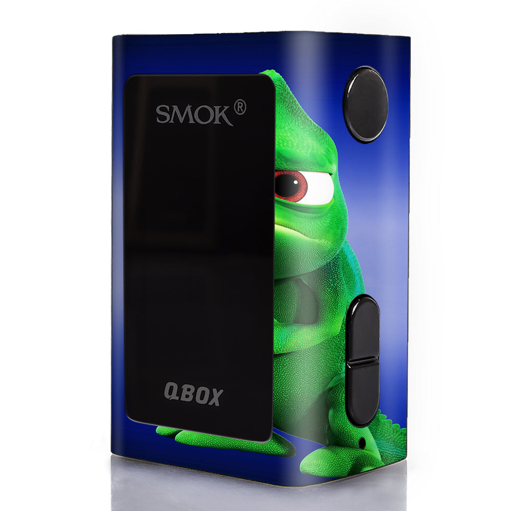  Green Dino, Dinosaur, Gecko,Lizard Smok Q-Box Skin