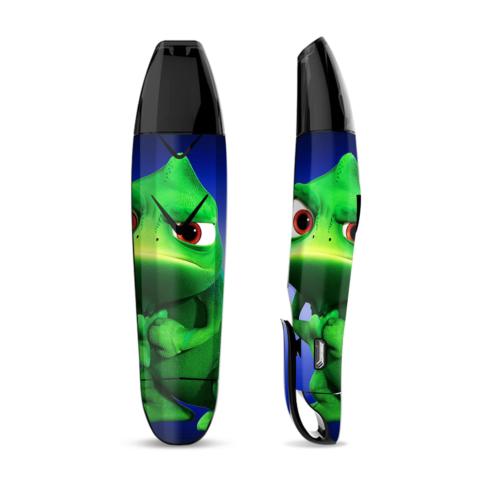 Skin Decal Vinyl Wrap for Suorin Vagon  Vape / green Dino, dinosaur, Gecko,Lizard