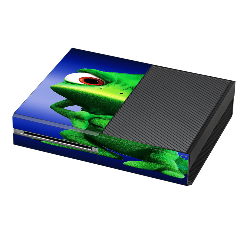  Green Dino, Dinosaur, Gecko,Lizard Microsoft Xbox One Skin