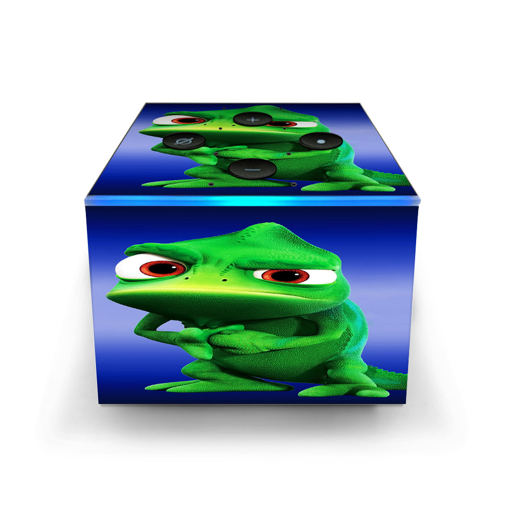  Green Dino, Dinosaur, Gecko,Lizard Amazon Fire TV Cube Skin