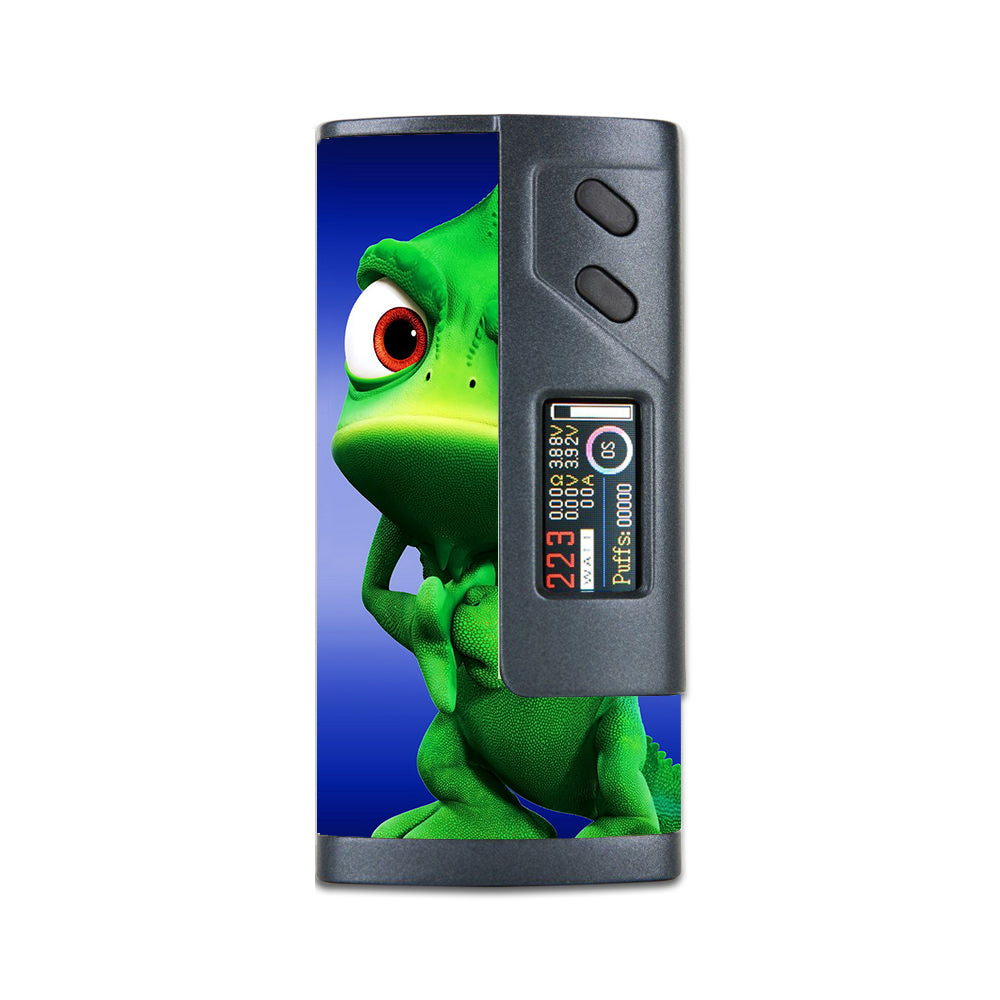  Green Dino, Dinosaur, Gecko,Lizard Sigelei 213W Plus Skin