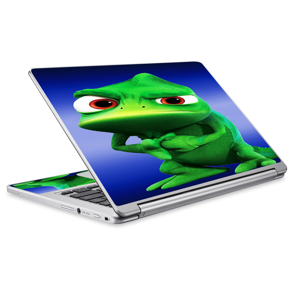  Green Dino, Dinosaur, Gecko,Lizard Acer Chromebook R13 Skin