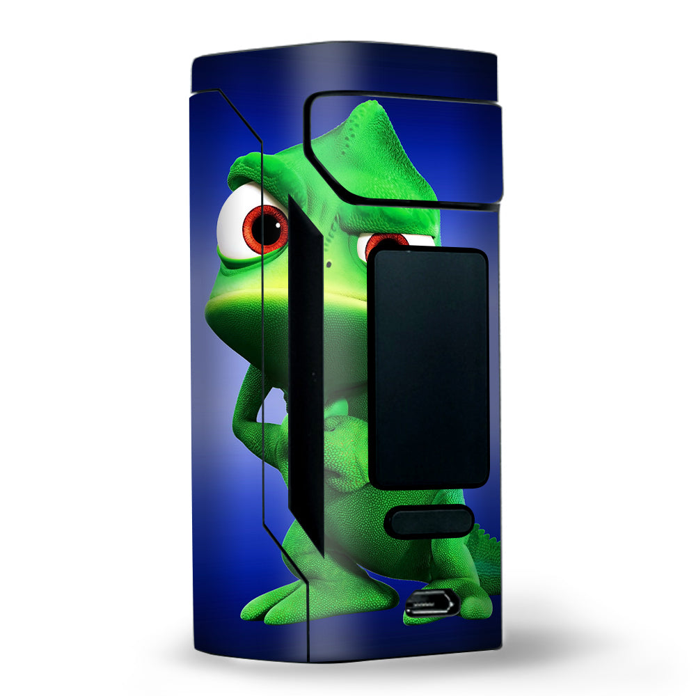  Green Dino, Dinosaur, Gecko,Lizard Wismec RX2 20700 Skin