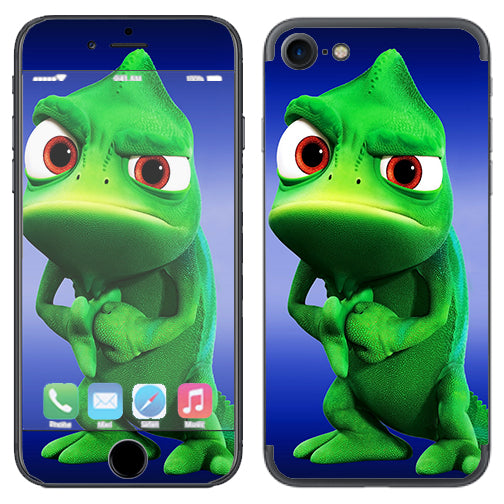  Green Dino, Dinosaur, Gecko,Lizard Apple iPhone 7 or iPhone 8 Skin