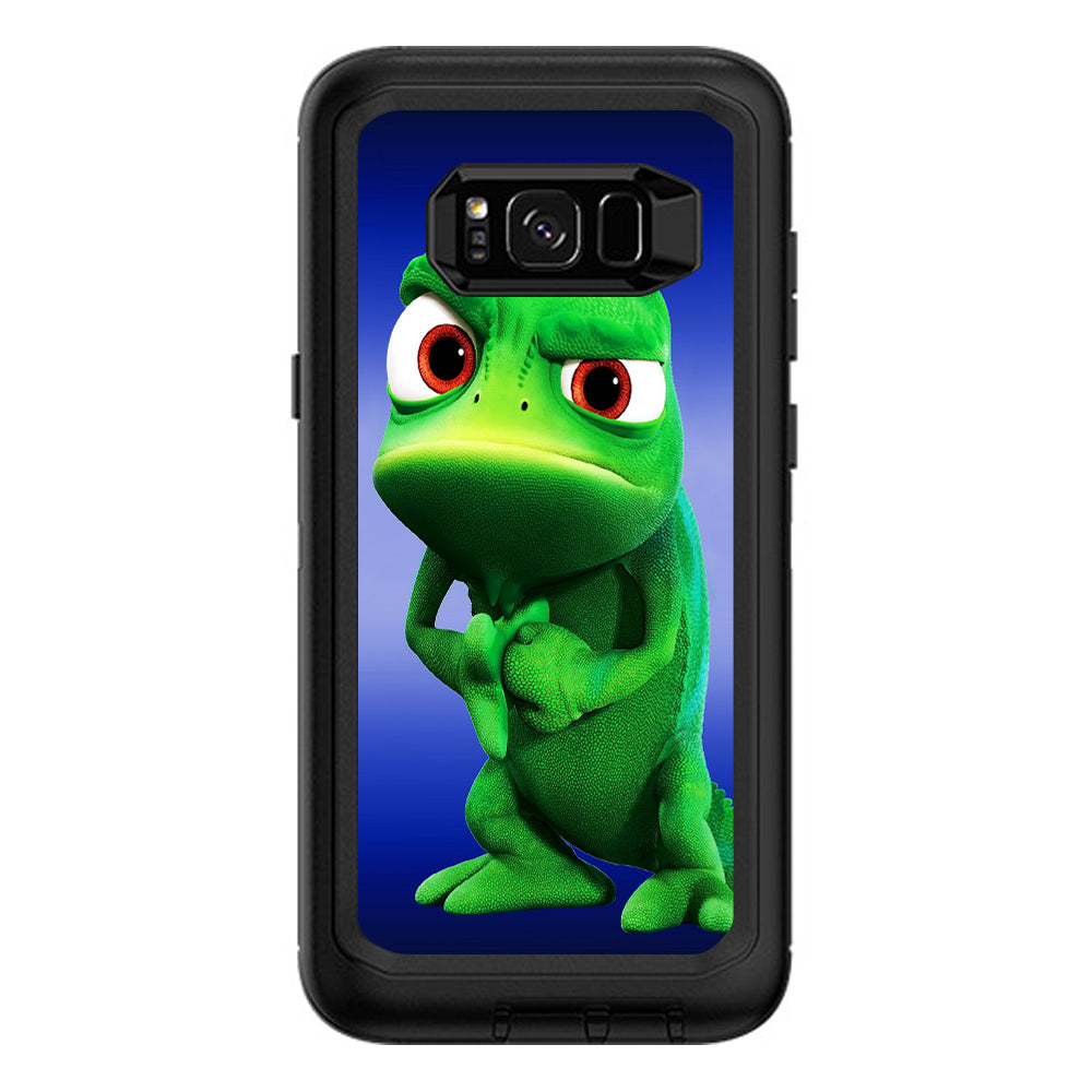  Green Dino, Dinosaur, Gecko,Lizard Otterbox Defender Samsung Galaxy S8 Plus Skin