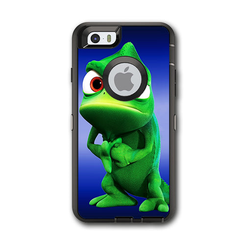  Green Dino, Dinosaur, Gecko,Lizard Otterbox Defender iPhone 6 Skin