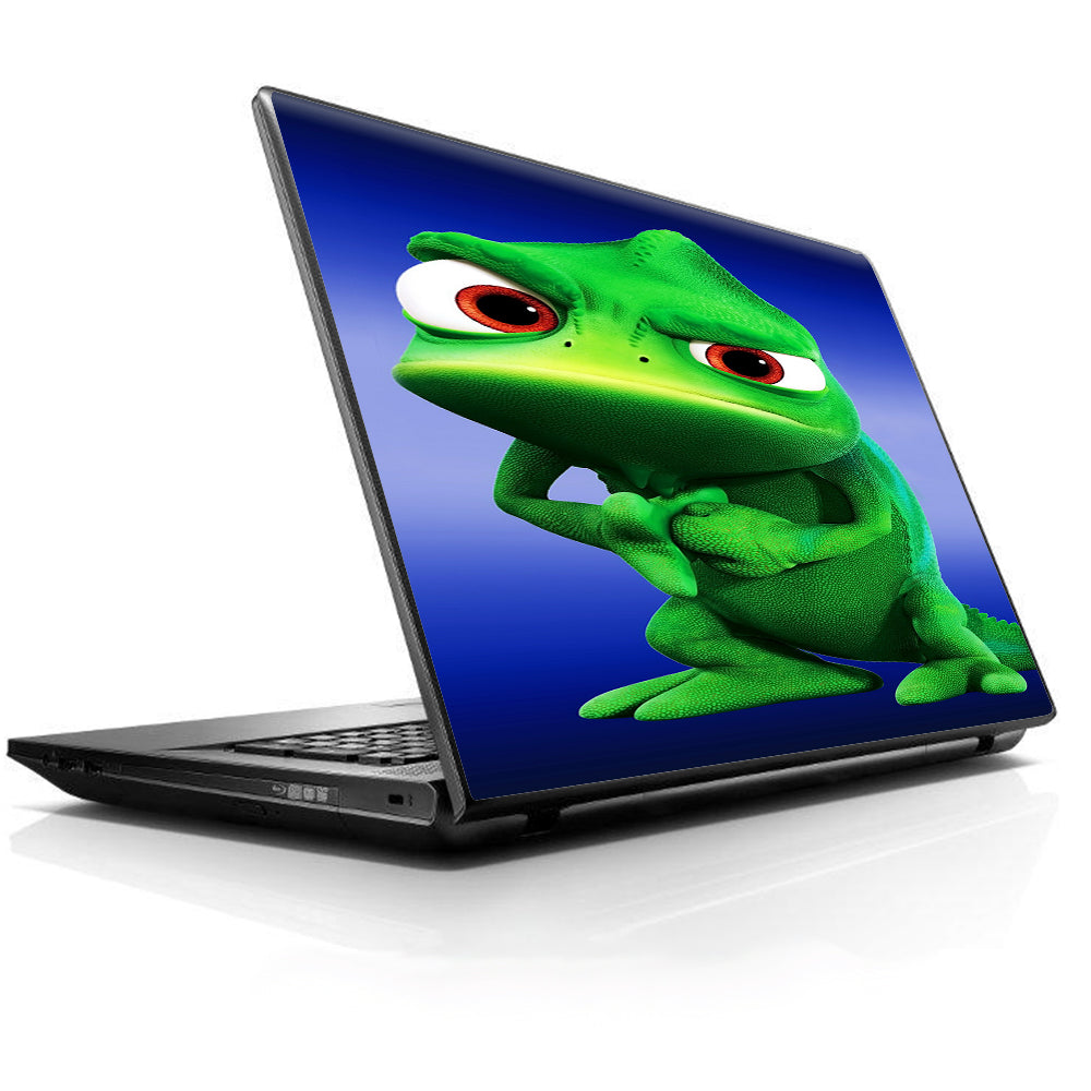 Green Dino, Dinosaur, Gecko,Lizard Universal 13 to 16 inch wide laptop Skin