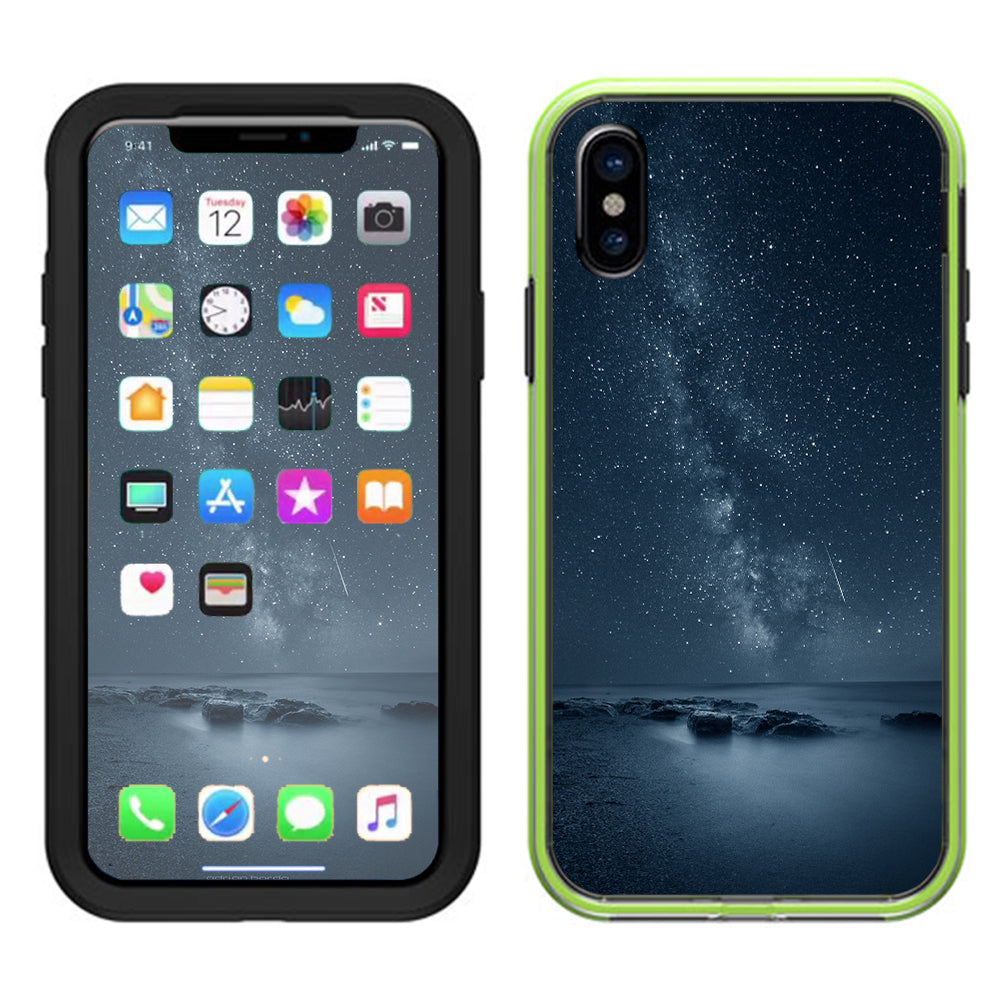  Reflecting Infinity Northern Lights Lifeproof Slam Case iPhone X Skin