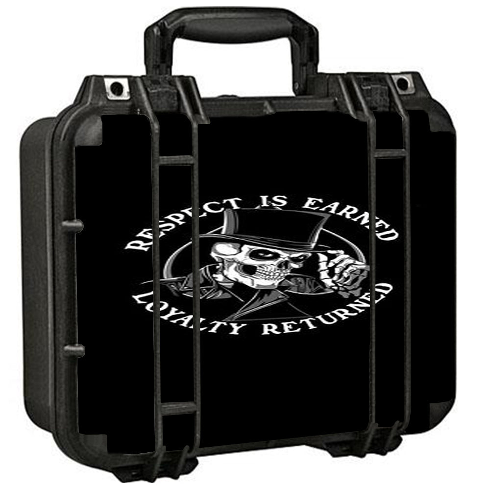  Respect Is Earned,Loyalty Returned Pelican Case 1400 Skin