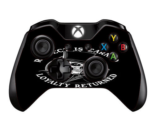  Respect Is Earned,Loyalty Returned Microsoft Xbox One Controller Skin