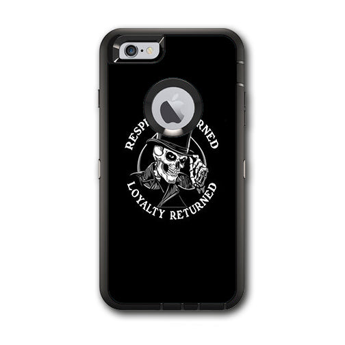  Respect Is Earned,Loyalty Returned Otterbox Defender iPhone 6 PLUS Skin