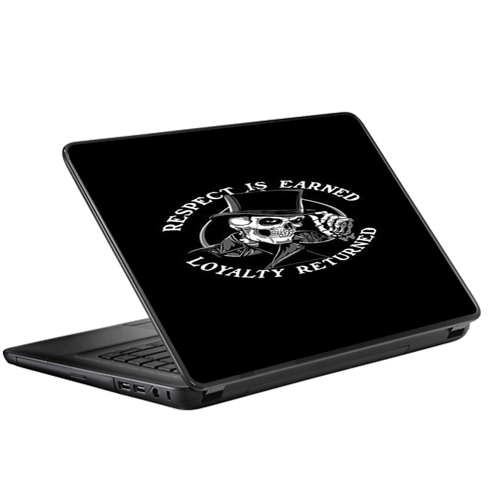 Respect Is Earned,Loyalty Returned Universal 13 to 16 inch wide laptop Skin