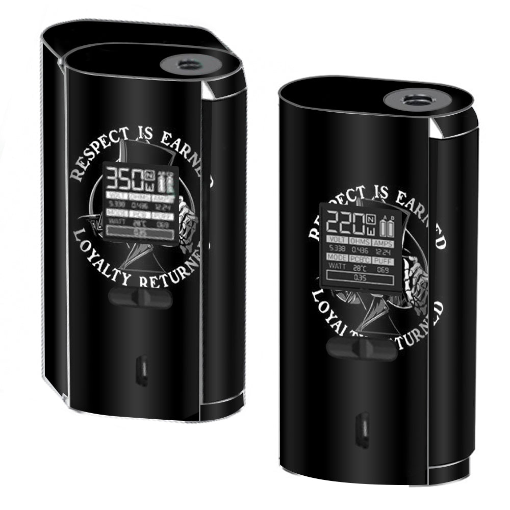  Respect Is Earned,Loyalty Returned Smok GX2/4 350w Skin