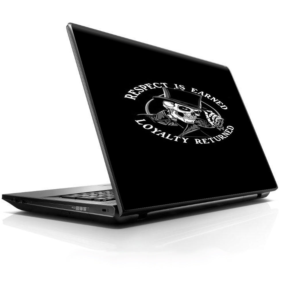  Respect Is Earned,Loyalty Returned Universal 13 to 16 inch wide laptop Skin
