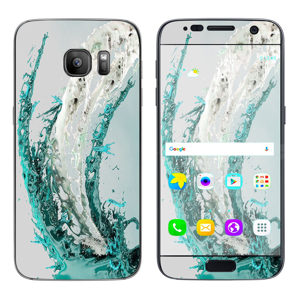  Water Splash Samsung Galaxy S7 Skin