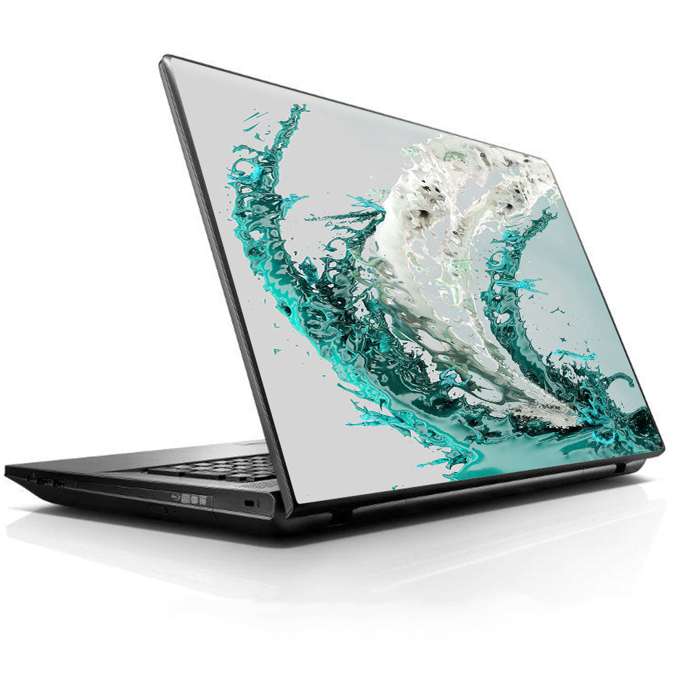  Water Splash Universal 13 to 16 inch wide laptop Skin