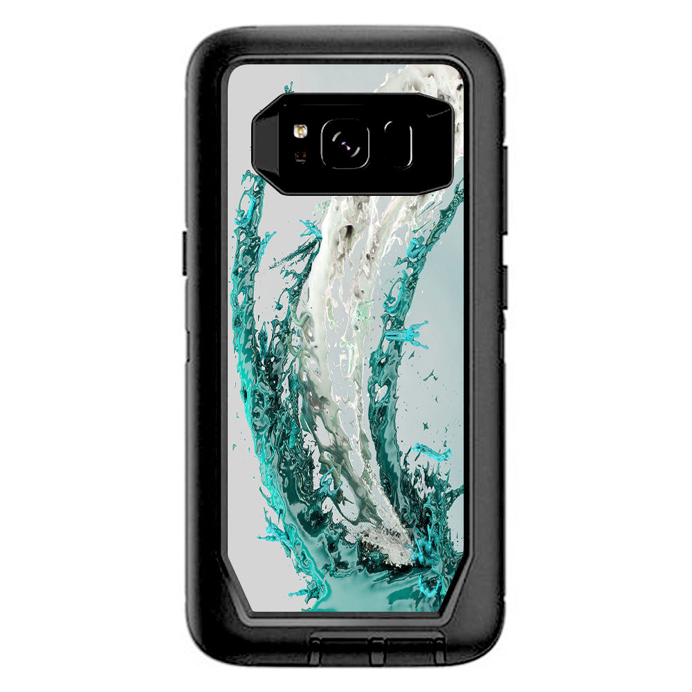  Water Splash Otterbox Defender Samsung Galaxy S8 Skin