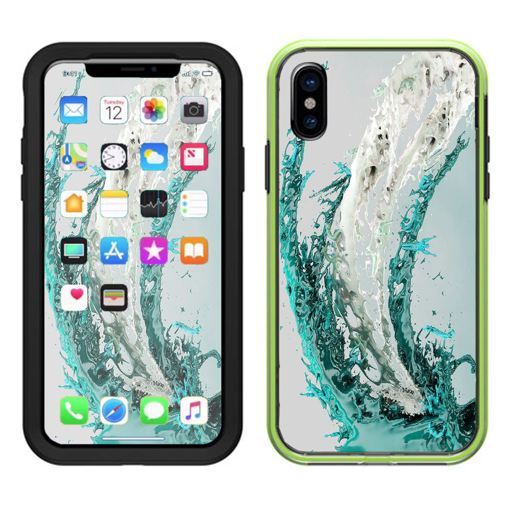  Water Splash Lifeproof Slam Case iPhone X Skin