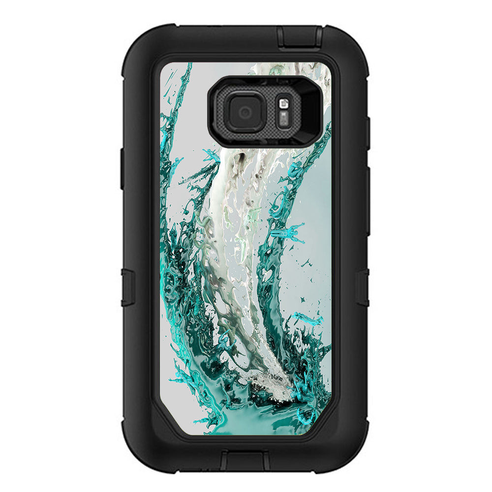  Water Splash Otterbox Defender Samsung Galaxy S7 Active Skin