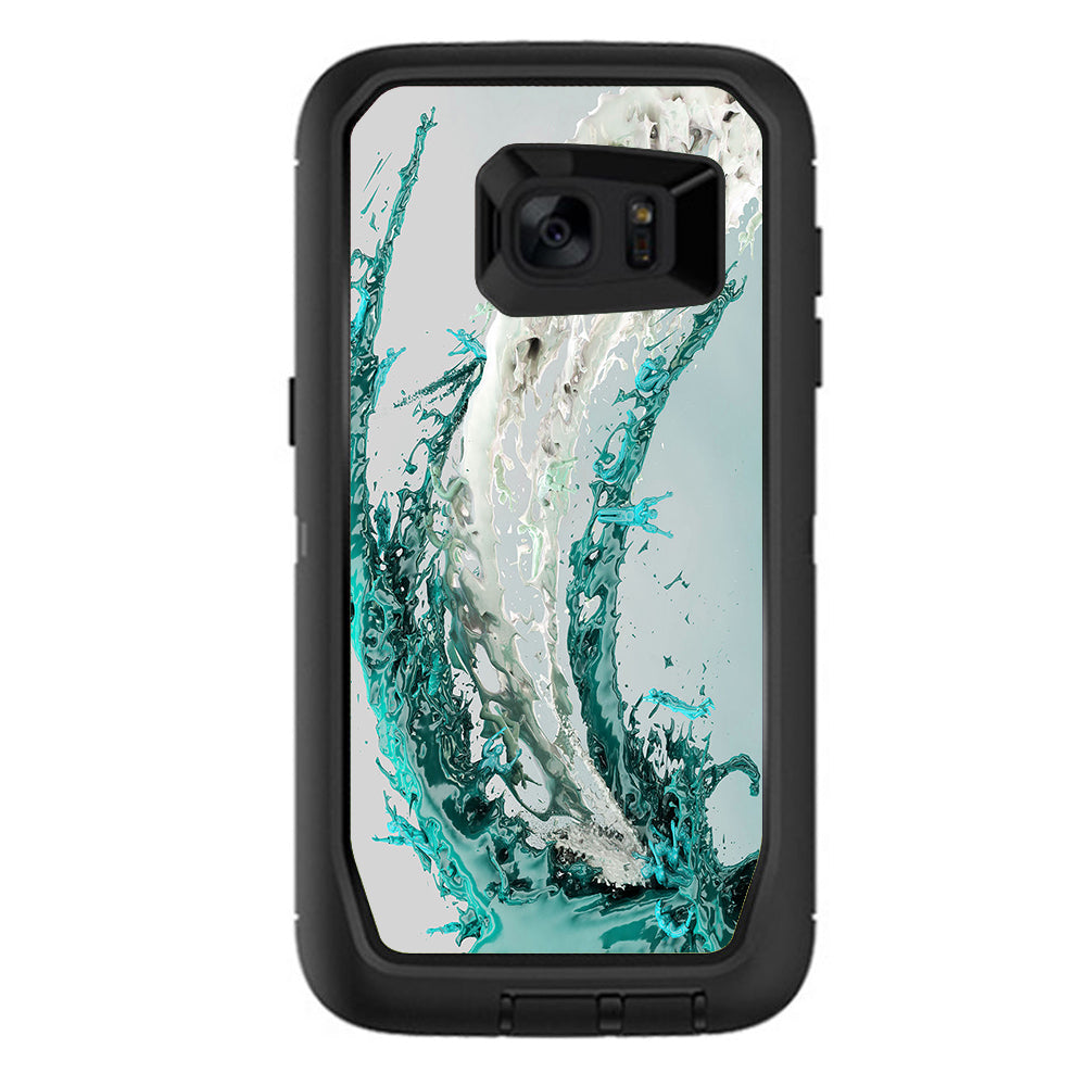  Water Splash Otterbox Defender Samsung Galaxy S7 Edge Skin
