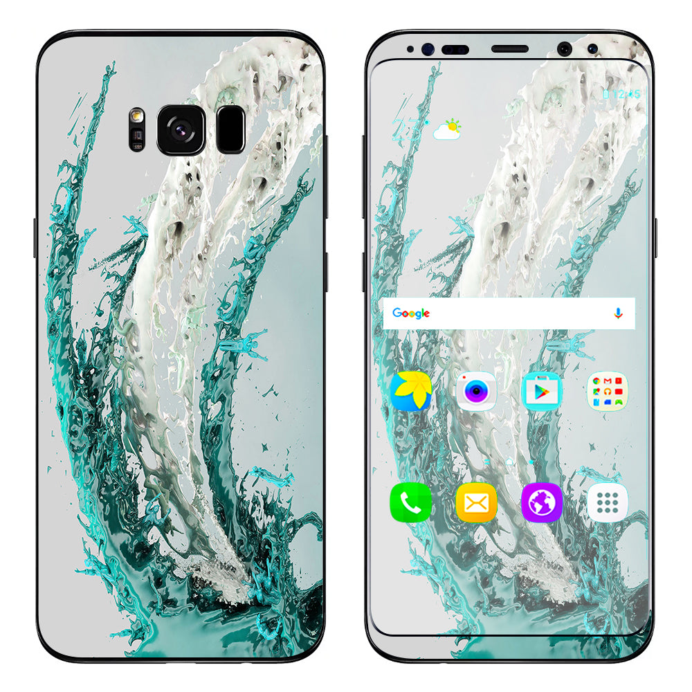  Water Splash Samsung Galaxy S8 Skin