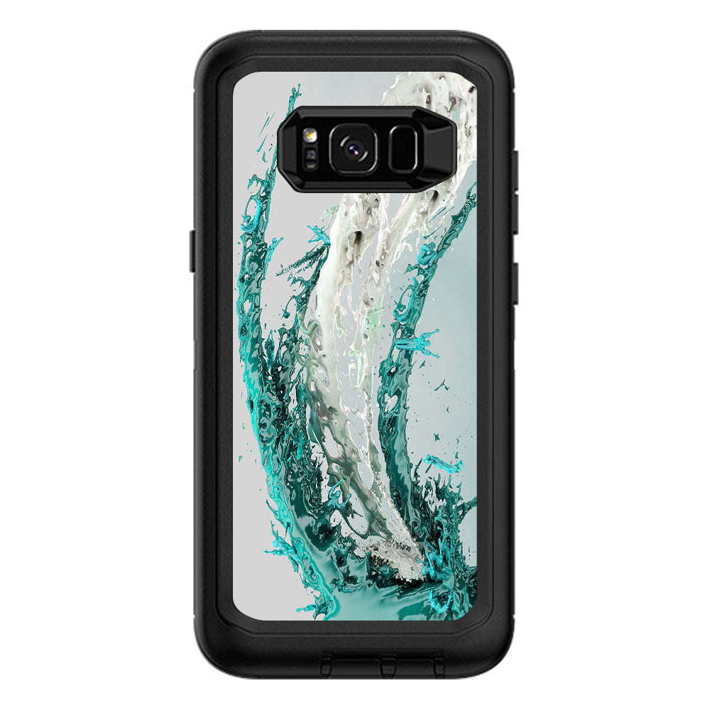  Water Splash Otterbox Defender Samsung Galaxy S8 Plus Skin