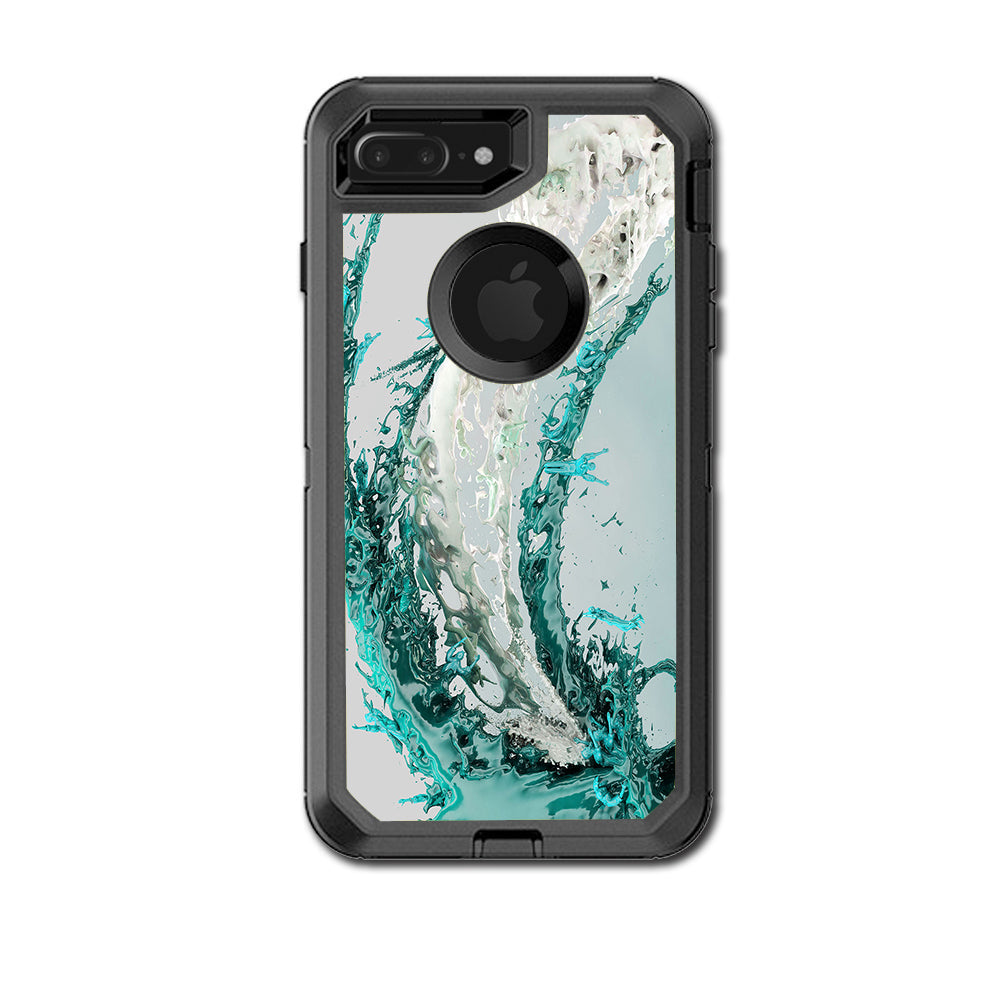  Water Splash Otterbox Defender iPhone 7+ Plus or iPhone 8+ Plus Skin