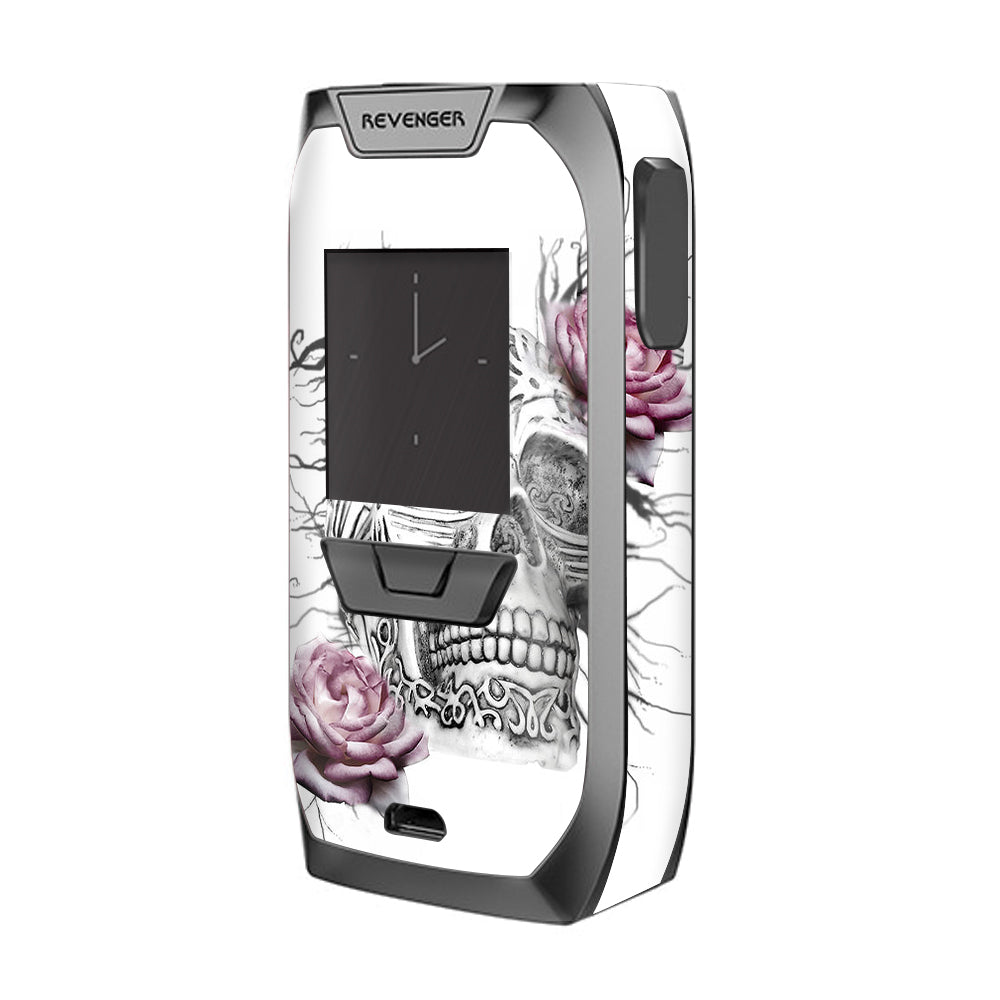  Roses In Skull Vaporesso Revenger Skin