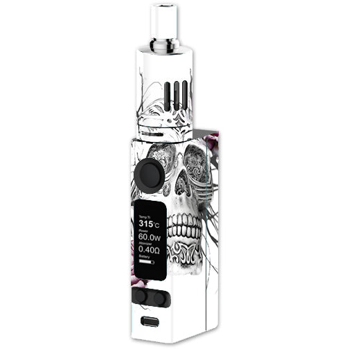  Roses In Skull Joyetech Evic VTC Mini Skin