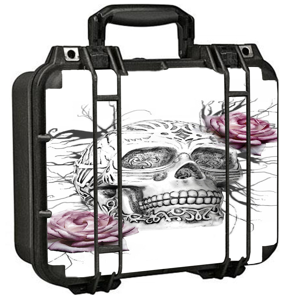  Roses In Skull Pelican Case 1400 Skin