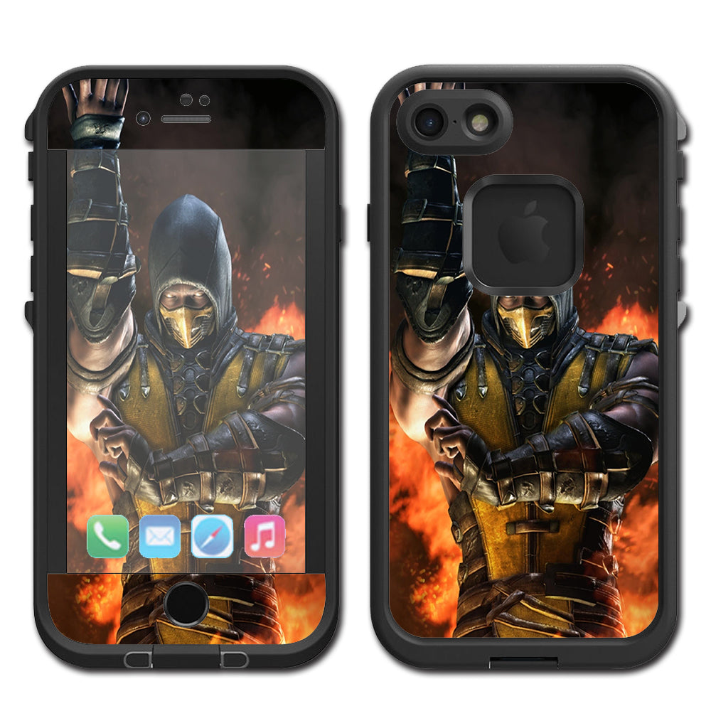  Scorpion Fighter Lifeproof Fre iPhone 7 or iPhone 8 Skin