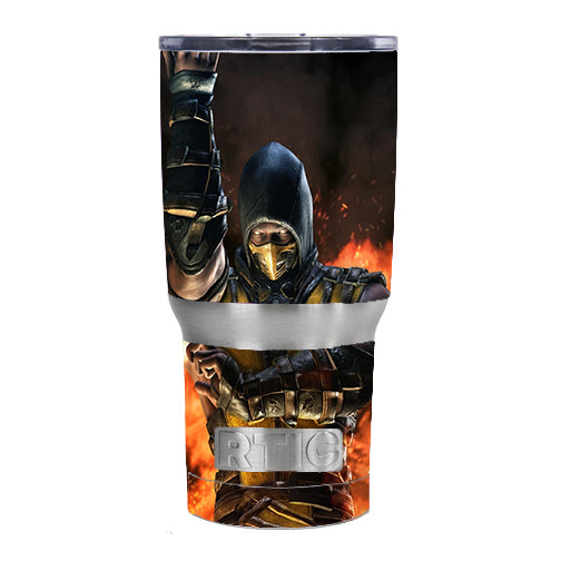 Scorpion Fighter RTIC 20oz Tumbler Skin