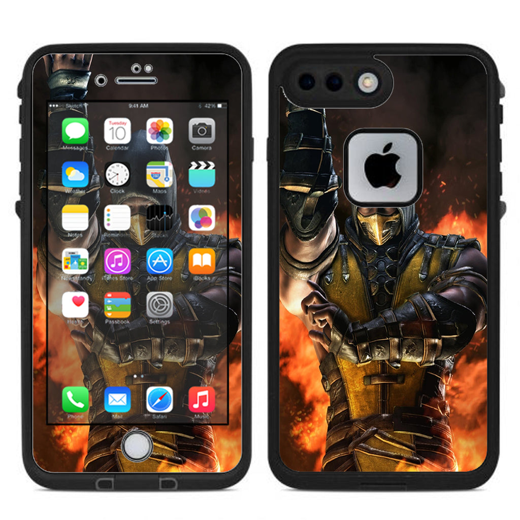  Scorpion Fighter Lifeproof Fre iPhone 7 Plus or iPhone 8 Plus Skin