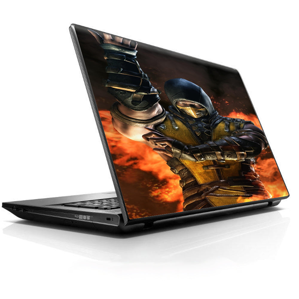  Scorpion Fighter Universal 13 to 16 inch wide laptop Skin