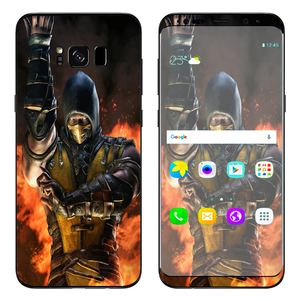  Scorpion Fighter Samsung Galaxy S8 Plus Skin