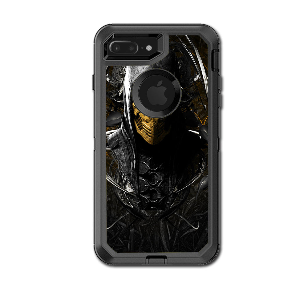  Scorpion Ninja Masked Otterbox Defender iPhone 7+ Plus or iPhone 8+ Plus Skin
