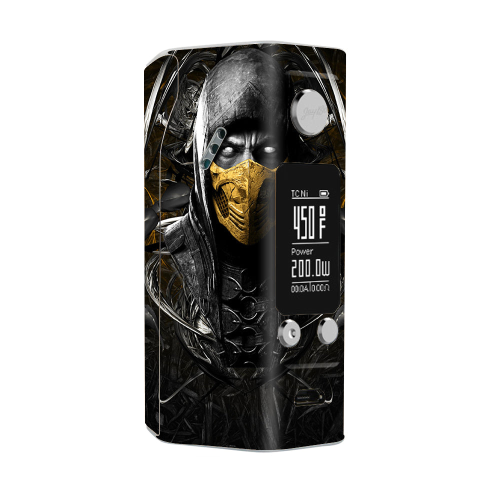  Scorpion Ninja Masked Wismec Reuleaux RX200S Skin