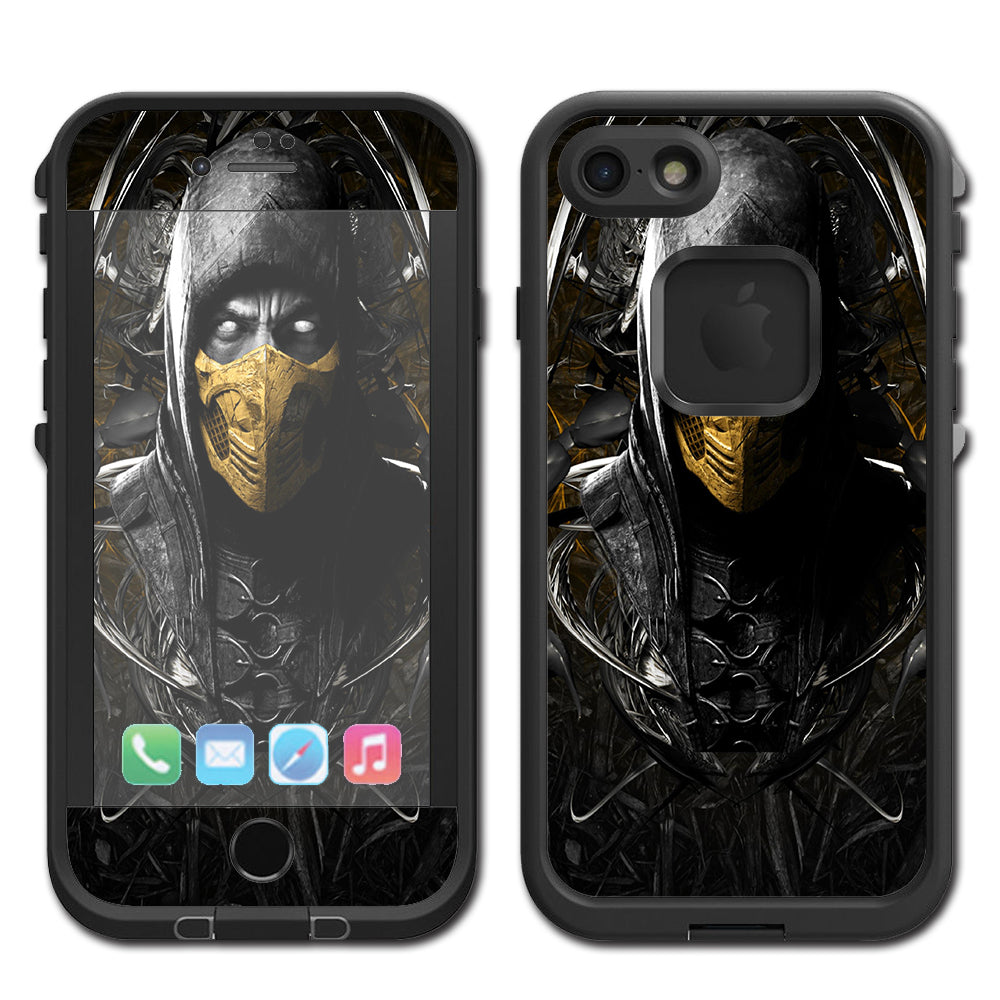  Scorpion Ninja Masked Lifeproof Fre iPhone 7 or iPhone 8 Skin