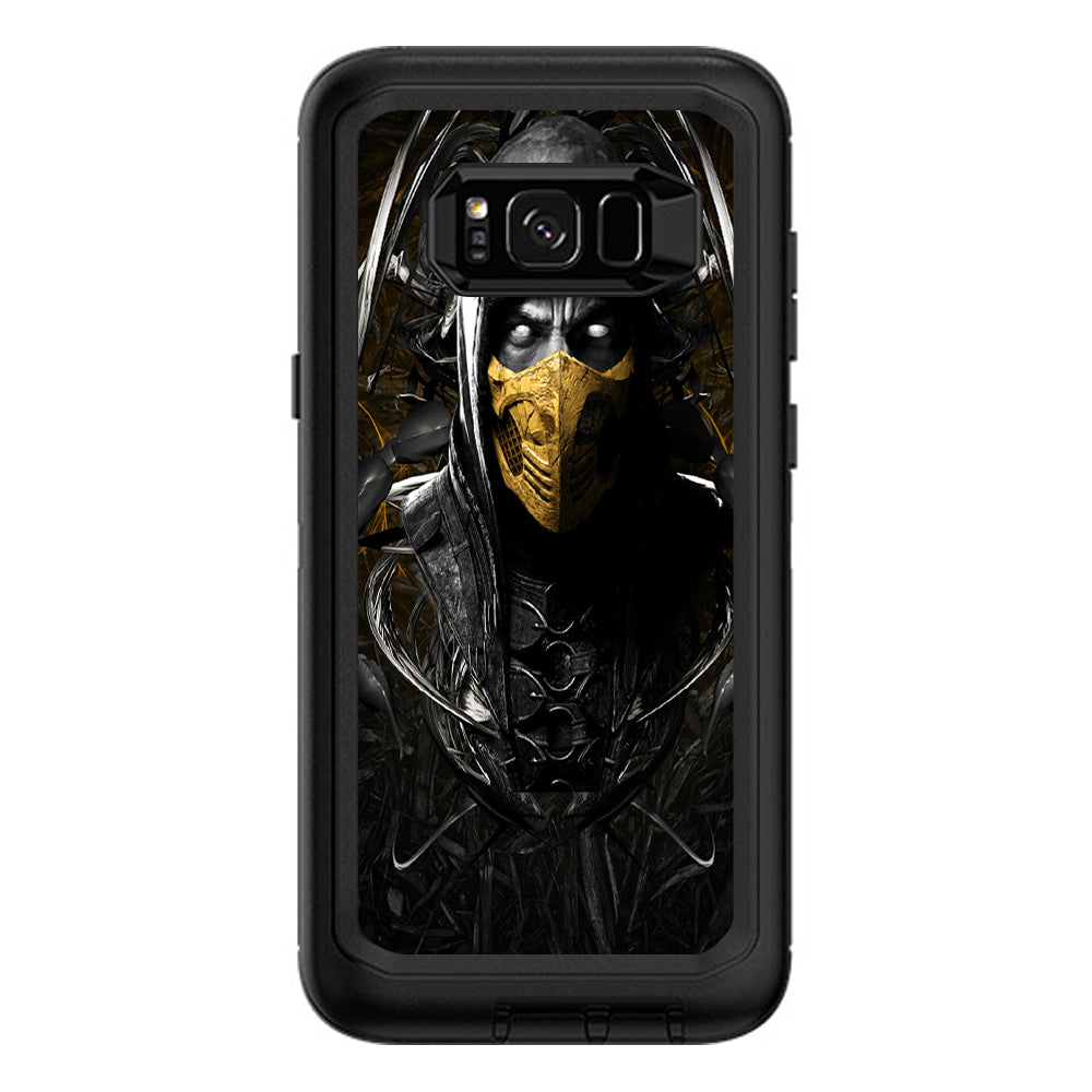  Scorpion Ninja Masked Otterbox Defender Samsung Galaxy S8 Plus Skin