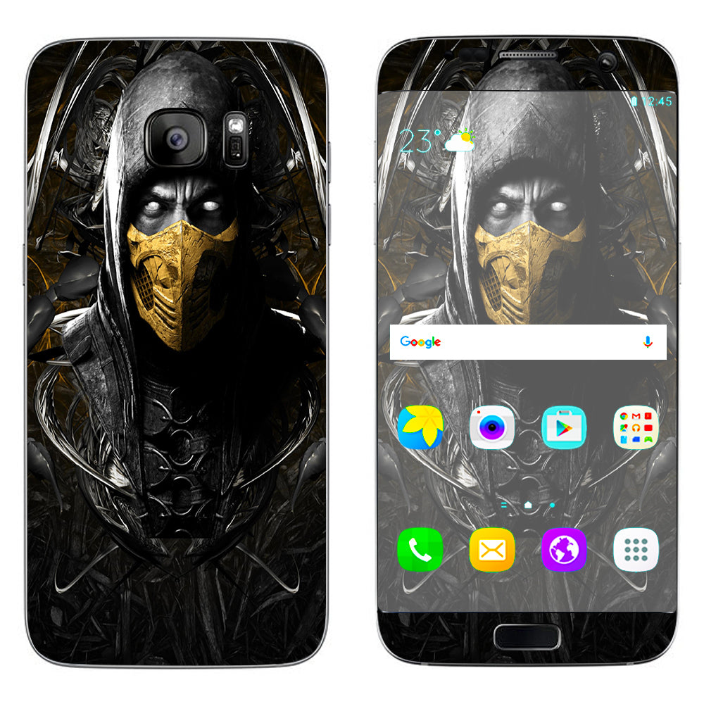  Scorpion Ninja Masked Samsung Galaxy S7 Edge Skin