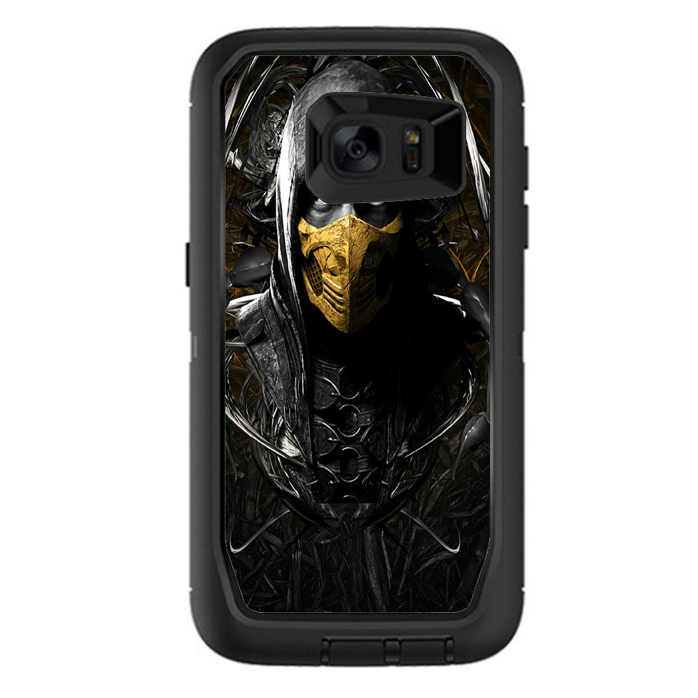 Scorpion Ninja Masked Otterbox Defender Samsung Galaxy S7 Edge Skin