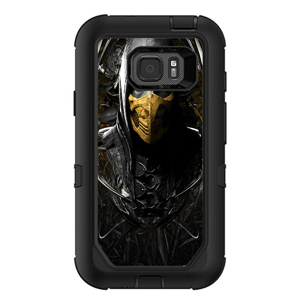  Scorpion Ninja Masked Otterbox Defender Samsung Galaxy S7 Active Skin