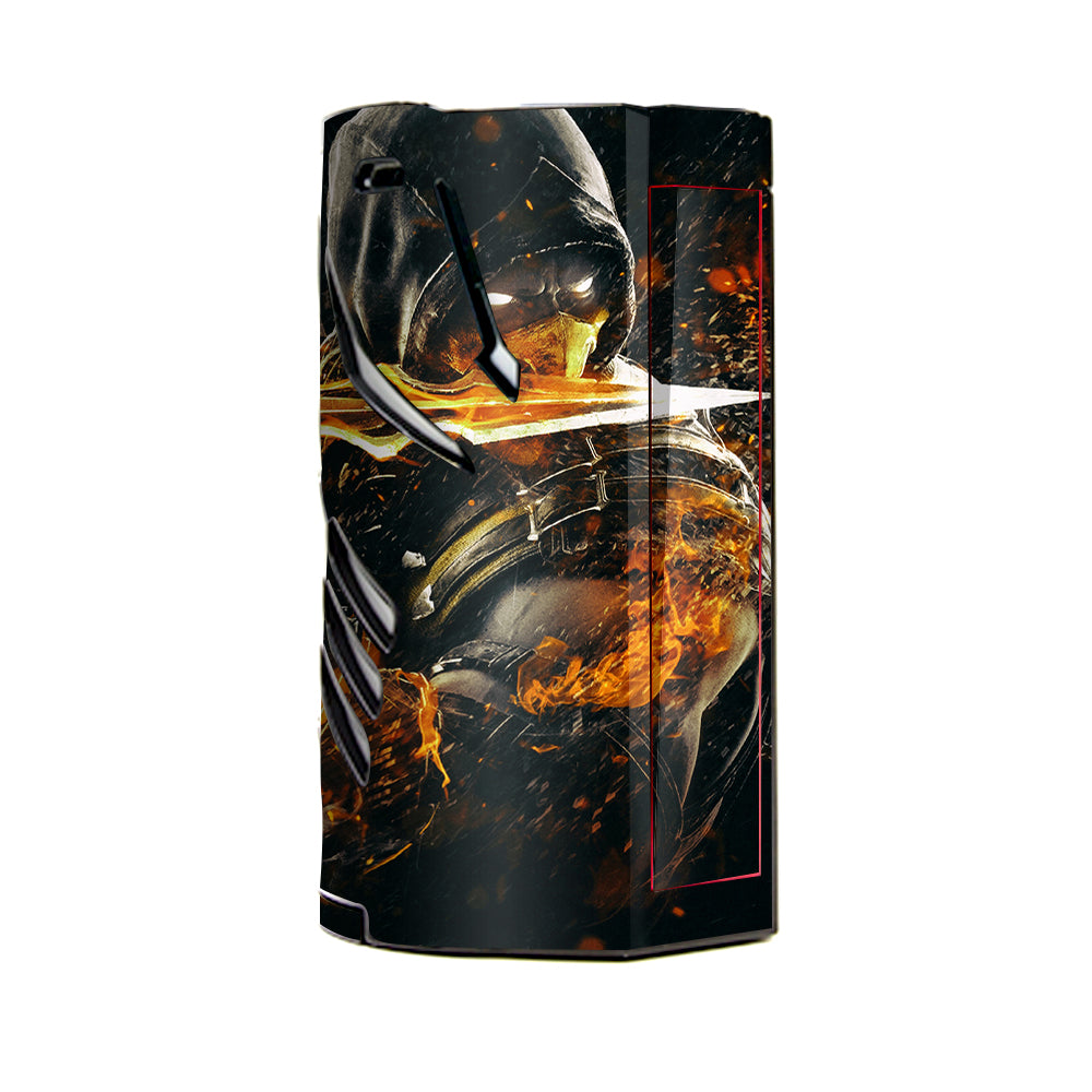  Scorpion With Flaming Sword T-Priv 3 Smok Skin
