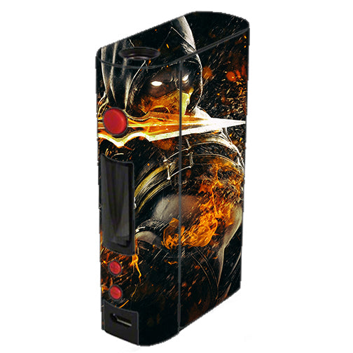  Scorpion With Flaming Sword Kangertech Kbox 200w Skin