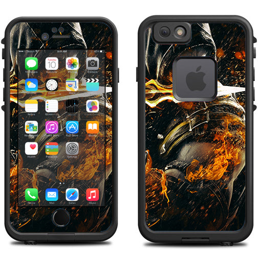  Scorpion With Flaming Sword Lifeproof Fre iPhone 6 Skin