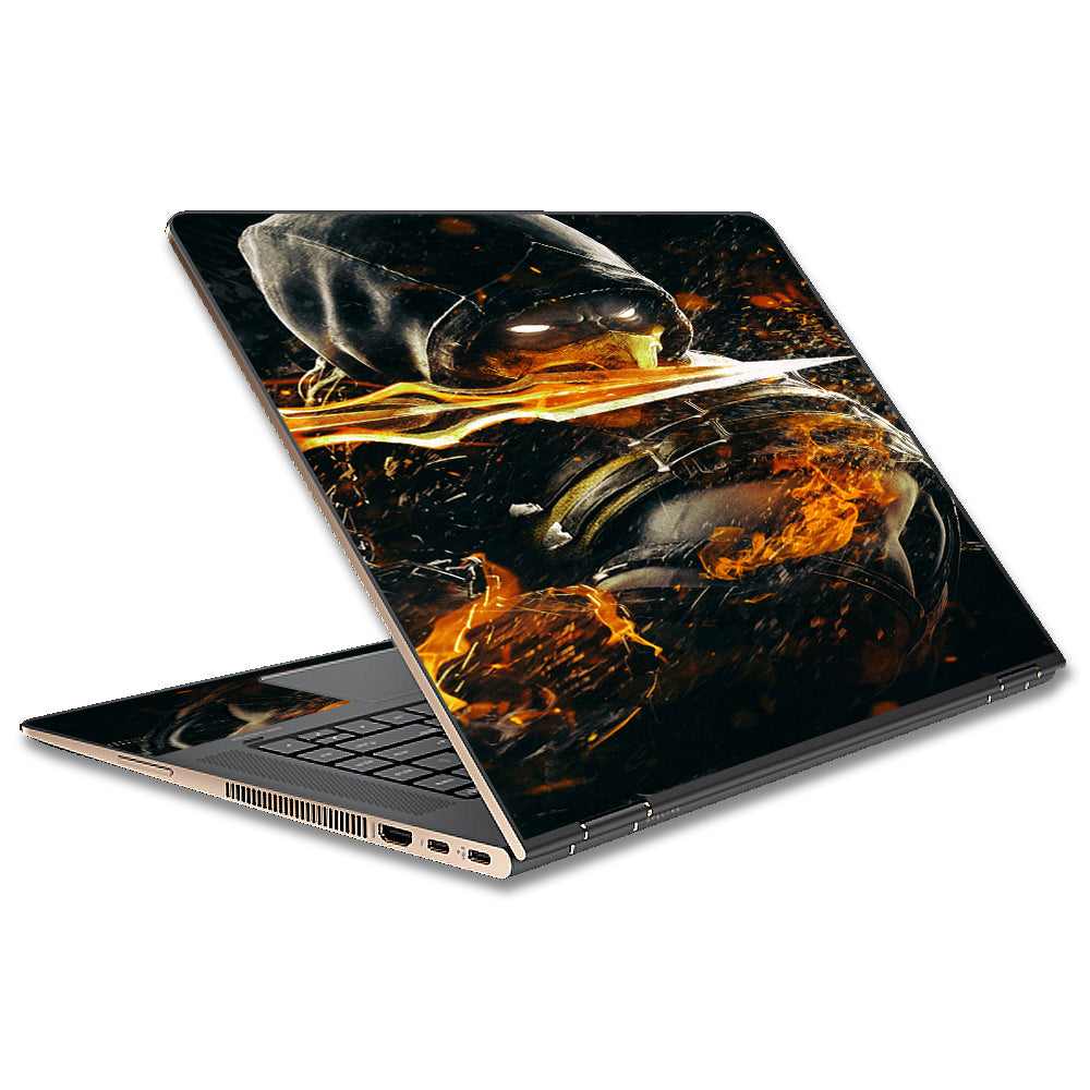  Scorpion With Flaming Sword HP Spectre x360 15t Skin