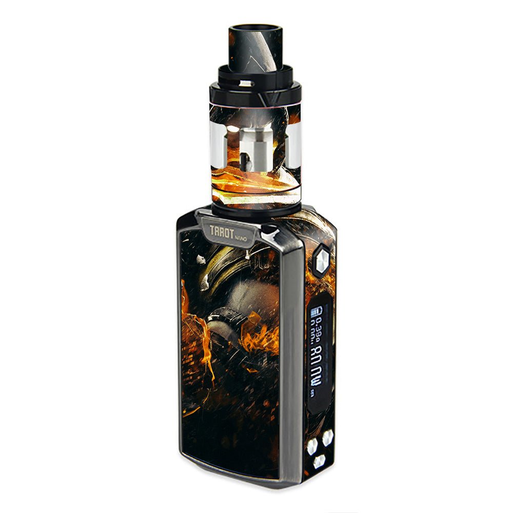 Skin Decal for Vaporesso Tarot Nano Kit Vape / Scorpion with Flaming Sword itsaskin.com Skin Decal for Vaporesso Tarot Nano Kit Vape / Scorpion with Flaming Sword itsaskin.com