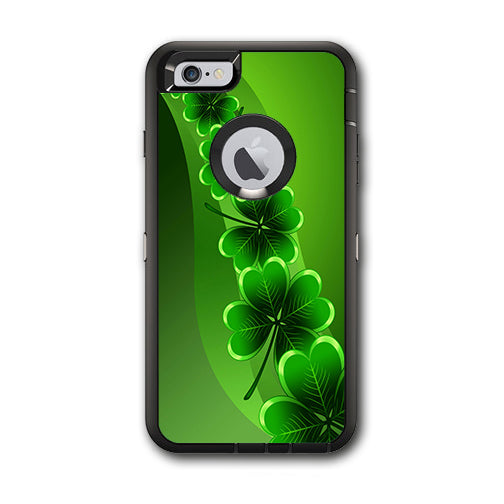  Shamrocks, Glowing Green Otterbox Defender iPhone 6 PLUS Skin