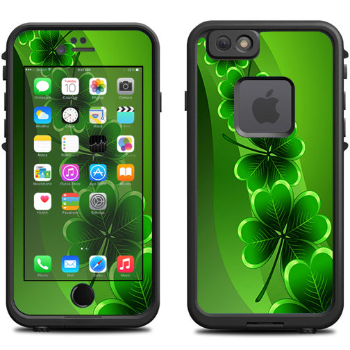  Shamrocks, Glowing Green Lifeproof Fre iPhone 6 Skin